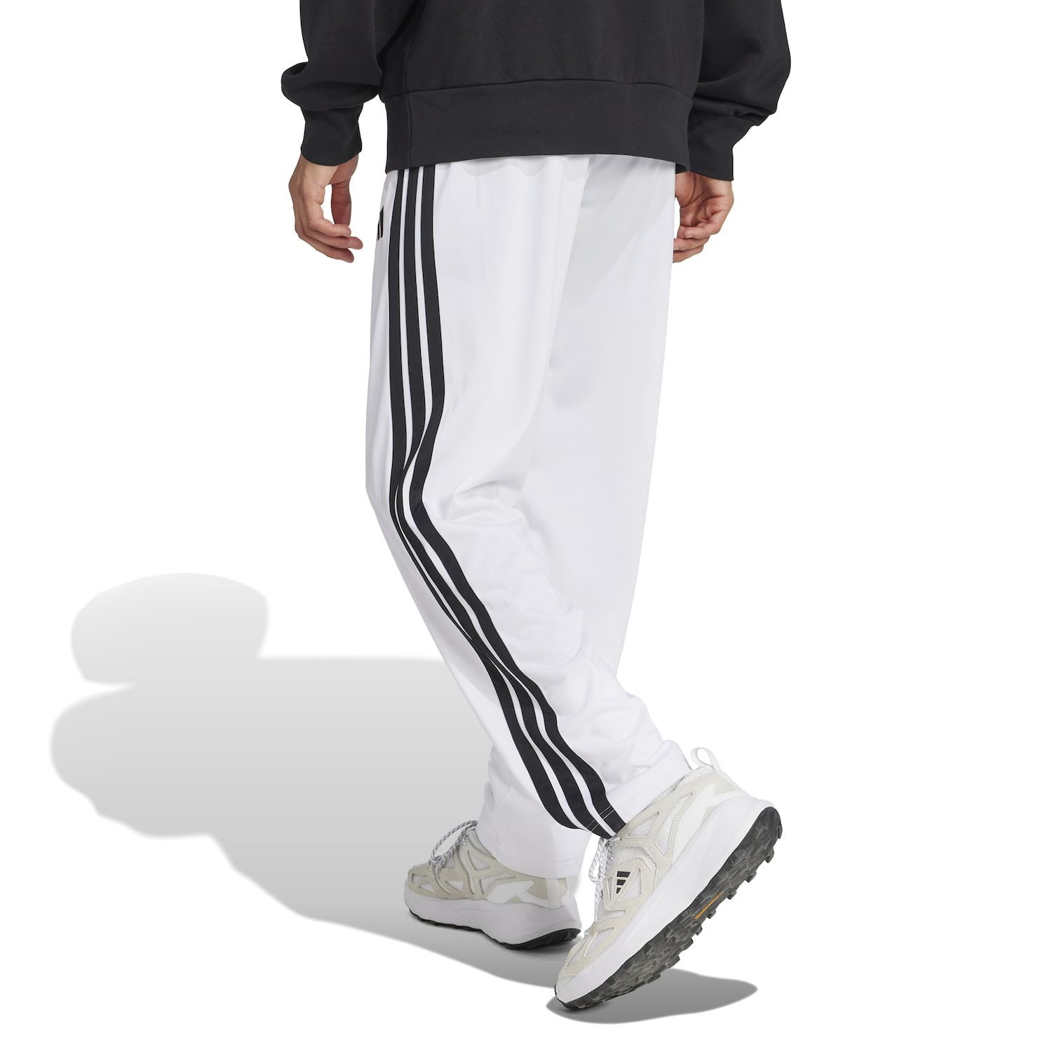 Big & Tall adidas 3-Stripes Tricot Open Hem Track Pants Color