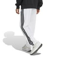 thumbnail image 2 of Big & Tall adidas 3-Stripes Tricot Open Hem Track Pants Color: Black Size: 3XL, 2 of 4