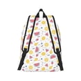 thumbnail image 3 of Balery Watermelon And Lemon Vintage Canvas Backpack for Men and Women - Large Capacity, Durable Travel Laptop Bag for School, Work, Hiking, and Outdoor Activities, 3 of 7