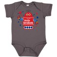 thumbnail image 3 of Inktastic Robot Little Brother Boys Baby Bodysuit, 3 of 5