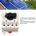 thumbnail image 4 of High-Performance 32A 4P Solar DC Isolator Switch with Flame Retardant PC Case, 1000V Rating & DIN Rail/Screw Mounting for PV Systems, 4 of 5