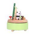 thumbnail image 1 of Caja de música decorativa, caja de música con forma de panda, caja de música de escritorio, caja de música de regalo, la mejor en su clase, 1 of 12