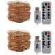thumbnail image 1 of Cadena de luces decorativas 2PCSLED-5 metros 50 luces-caja de batería impermeable control remoto 8 funciones blanco cálido Vhermosa CPB-US-DYP1007-2, 1 of 4