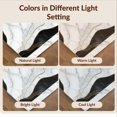 thumbnail image 7 of Design&I 8'x10' Washable Area Rug Geometric Contemporary Abstract Veining Bold Stripe Swirl Interlocking for King Size Bedroom, Under Bed, Sleek Flatweave Pet Friendly, 7 of 7