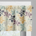 thumbnail image 5 of Ambesonne Butterfly Valance & Curtain, Abstract Springtime, 55"x36", Multicolor, 5 of 6