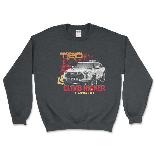 Toyota Tundra TRD Climb Higher Crewneck Sweatshirt