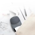 thumbnail image 3 of Cepillo de limpieza facial sónico impermeable IPX7, recargable por USB, masajeador eléctrico para limpieza y exfoliación (gris) ShuxiuWang  1327537103813, 3 of 5