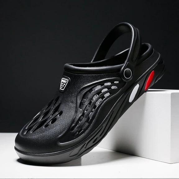 Men's And Women's Casual Clogs | Slip On Shoes | Waterproof Gray Sandals Size US