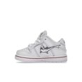 thumbnail image 2 of Nike Toddler's SB Dunk Low Oski Great White Skateboarding Shoes, from StockX, 2 of 5