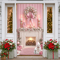thumbnail image 2 of Colorful Theme Happy Holidays Banner Decorative Design Christmas Decoration Holiday Decor Party Backdrop for Christmas Celebration Indoor Decoration Winter Party, 2 of 9