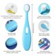 thumbnail image 2 of Cepillo de dientes para bebé y cepillo de dientes para niños, compatible con edad de 1-3 años, cepillo de dientes extra suave con 10000 cerdas suaves compatibles con bebé brand modelStyleType, 2 of 2