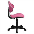 thumbnail image 3 of Scranton & Co Tissu/nylon Chaise de Bureau Ergonomique en Rose, 3 of 4