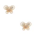 thumbnail image 2 of sweethay Bufanda anillo elegante chal Clip bufandas broche galvanoplastia aleación Vintage envoltura abrazadera cierre titular Scalewing estilo Blanco 2Conjunto, 2 of 6