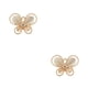 thumbnail image 3 of Minnieouse Bufanda Anillo Bufandas Hebilla con Diamantes de Imitación Envoltura Abrazadera Scalewing Estilo Blanco Blanco 2piezas, 3 of 6