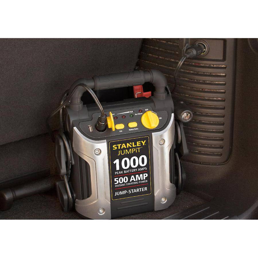 Stanley 1000Amp Peak Jump Starter Battery DC Charging Booster Portable