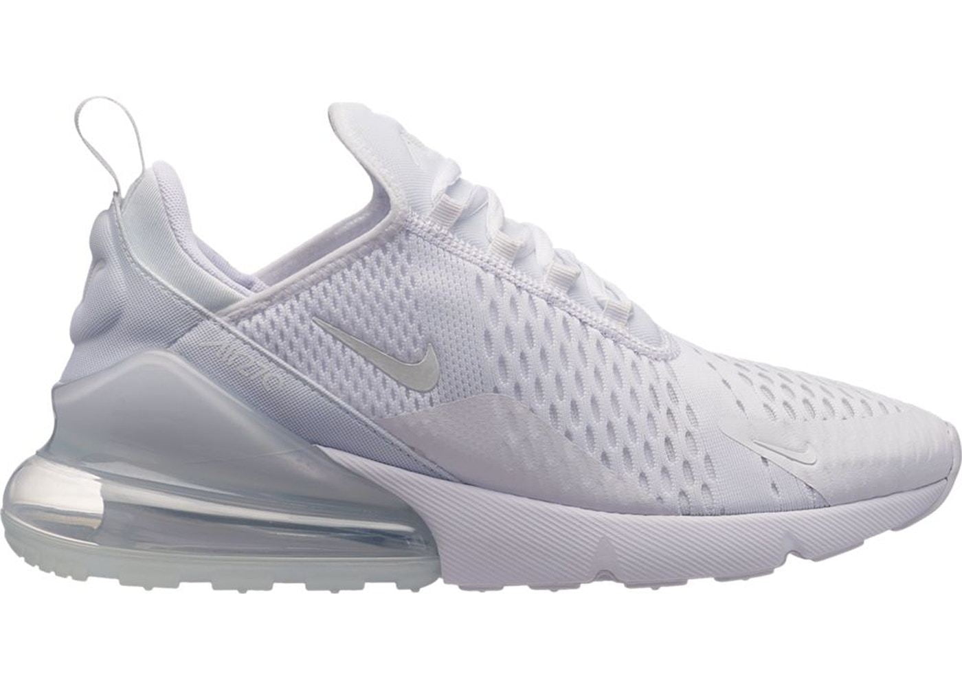 women's nike air max 270 triple white