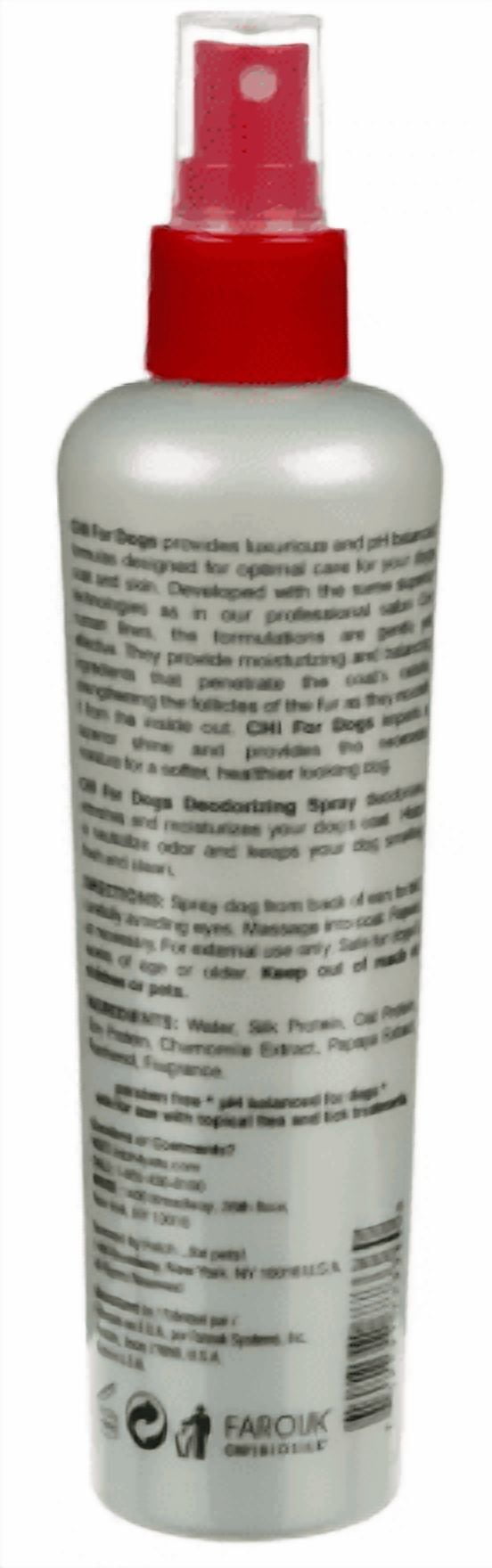 CHI Paraben-Free Spray for Dog, Fresh Scent, 8 oz Bottle 1 Pack