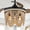Black, variant on Chords Attic 42” Boho Beaded Ceiling Fan with Light and Remote, DC Quiet Motor 6 Speed Farmhouse Chandelier Fan Light Fixture for Living Room, Bedroom