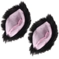 thumbnail image 2 of 1 par de adornos para casco de motocicleta con orejas de gato, adornos para casco, adornos para casco, adornos de orejas de peluche, 2 of 5