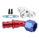 thumbnail image 4 of Adaptador de Retorno de Aceite Turbo, Reemplazo de Brida de Retorno de Retorno de Retorno de Aceite de Turbocompresor en Forma de Embudo de Aleación de Aluminio, 4 of 7