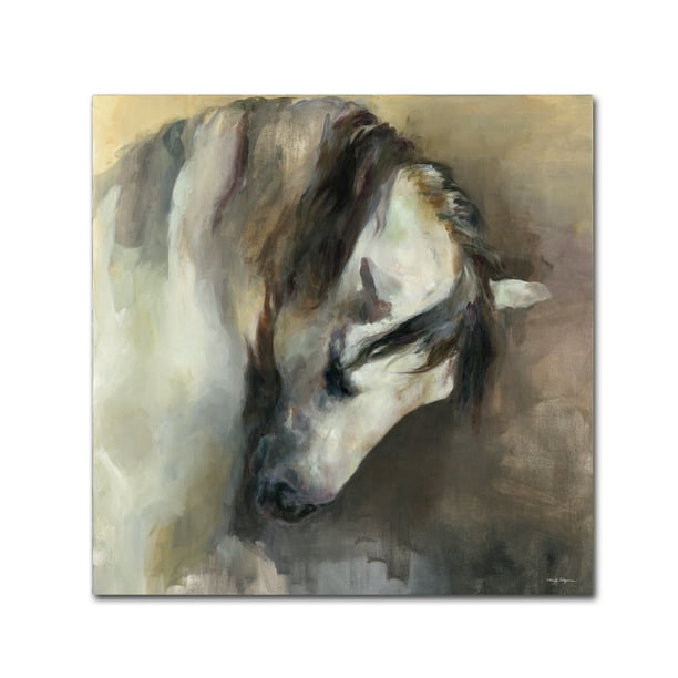 Trademark Fine Art 'Classical Horse' Canvas Art By Marilyn Hageman - Walmart.com