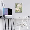 thumbnail image 2 of Epic Art 'White Peonies I' by Grace Popp, Acrylic Glass Wall Art, 12"x16", 2 of 2