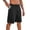 Black, variant on PINSPARK Mens Basketball Shorts with Pockets - 10" Quick Dry Lightweight Athletic Shorts Mesh Gym Shorts for Men