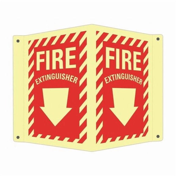 Lyle Safety Sign,8" W,12" H,0.040" Thickness LCVB-0041-GA_7x10