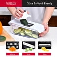 thumbnail image 3 of Picadora de verduras Fullstar con espiralizador y recipiente, 3 of 9