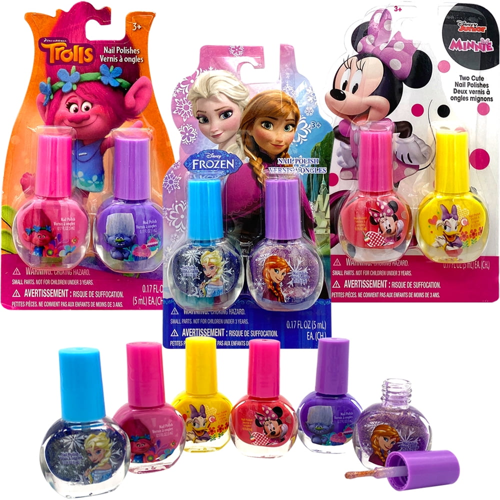 minnie mouse nail polish set