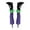Purple, variant on DAMAI 1 Pair Halloween Wicked Witch Legs with Stakes Halloween Decorations,18.5 Inch Upside Down Witch Legs Stripe Yard Stakes,Prosthetic Witch Leg for Spooky Party, Lawn, Garden,Flowerpot Decor