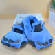 thumbnail image 1 of MyRytanda, divertidas zapatillas de felpa con forma de coche, Navidad, mujeres, hombres, coche deportivo, zapatos de casa suaves y cálidos, zapatos de vehículo de moda para adultos, 1 of 2