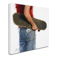 thumbnail image 2 of Trademark Fine Art 'Skateboarder' Canvas Art by The Macneil Studio, 2 of 3