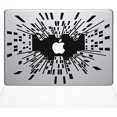 thumbnail image 1 of The Decal Guru Looking Up in The Big City Decal Vinyl Sticker, 15" MacBook Pro (2016 & Newer Models), Black, 1 of 1