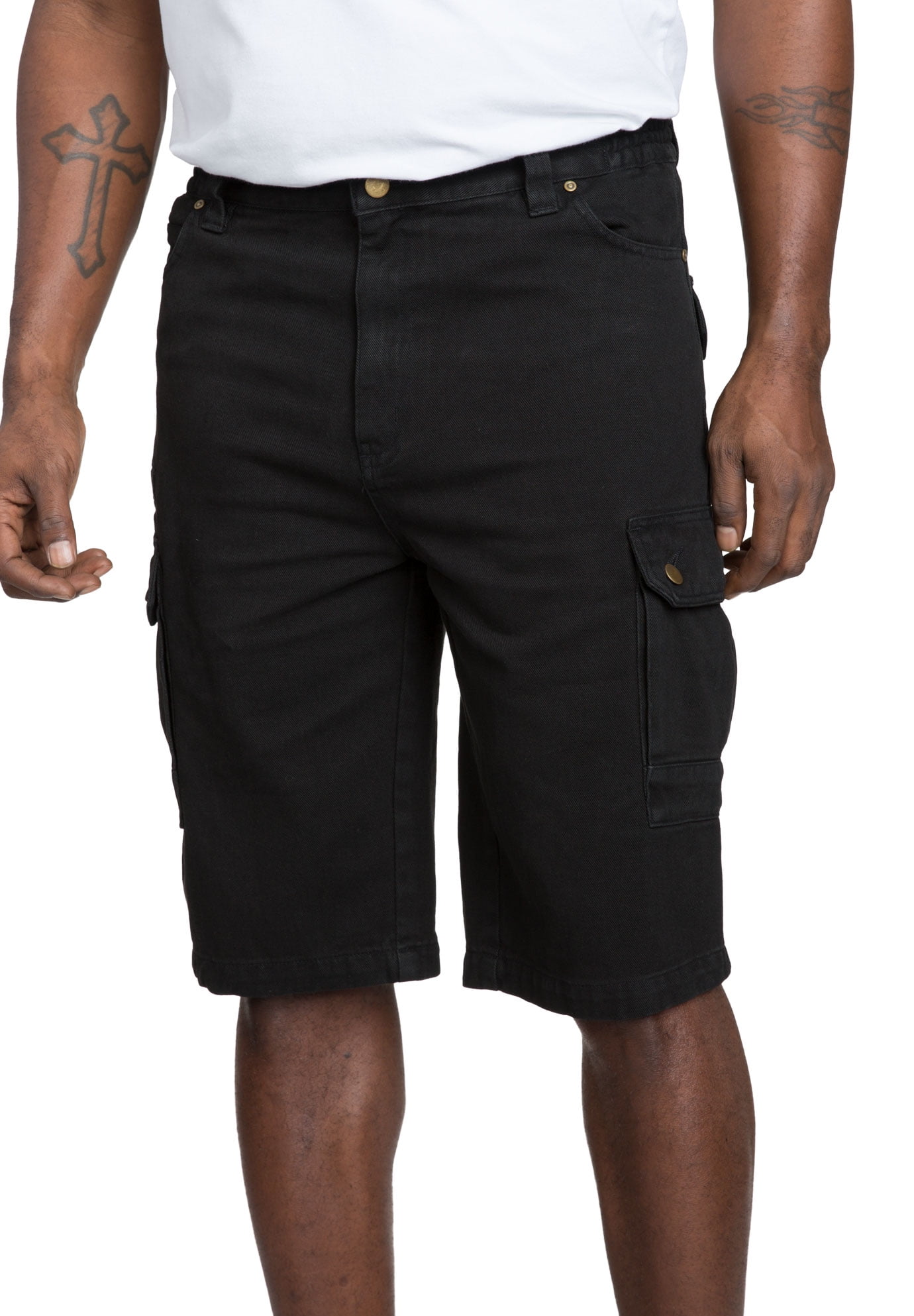 Liberty Blues Men's Big & Tall ™ Denim Cargo Shorts - Walmart.com