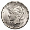 thumbnail image 2 of 1922-D Peace Dollar MS-64 NGC, 2 of 3