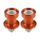 thumbnail image 1 of 1 Par de Spools de Brazo Oscilante, 10mm M10x1.5 CNC Spools de Brazo Oscilante Deslizadores Universales para Motocicleta de Aleación de Aluminio Duradera Naranja, 1 of 7