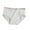 White, variant on NAISIBABY Brief for Big Girls, Super Soft Stretch Breathable Cotton Underwear Pink 9-16T