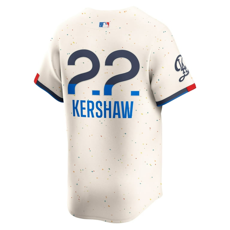 Men's Nike Clayton Kershaw Cream Los Angeles Dodgers 2024 City