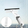thumbnail image 2 of GUOOL Double-Sided Window Cleaner Long Handle White with Water Spray Extendable Window 5 Rag, 2 of 9