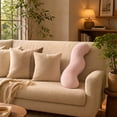 thumbnail image 5 of Pea Pod Body Pillow, S-Shaped Cooling Full Body Pillow, Double Wave Curve Support Pillow, Long Bolster Hug Pillow, for Hip, Knee, Back & Leg Support, 5 of 7