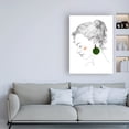 thumbnail image 3 of Trademark Fine Art 'Glance I' Canvas Art by Melissa Wang, 3 of 3