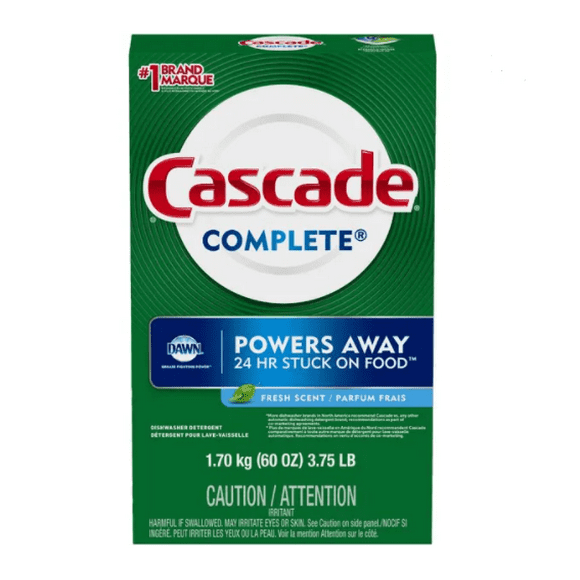 Complete Powder Dishwasher Detergent - Fresh Scent, 1.7 kg