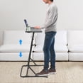 thumbnail image 3 of Adjustable Bike Trainer Desk, Workstation Standing Desk for Work, Bike Trainer Stand Table Used As A Fitness Upright Computer Desk, Laptop Desk, 3 of 21