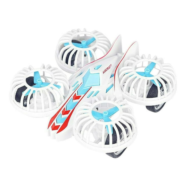 PENGXIANG Modèle de Voiture en Forme d'Avion à Quatre Roues Motrices Jouets pour Bébé Résistant aux Chutes