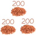 thumbnail image 1 of 600 Pieces Mini Bricks for Landscaping Miniature Bricks Brick Wall Small Bricks for Garden Parts,1/35 Scale,600 x Mini Bricks,Brick red, 1 of 8
