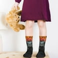 thumbnail image 5 of Fuzoiu Sunflower Black Dog Print Kids Socks For Boys Girls,Grip Crew Socks with Non Slip,Lightweight Stretch Crew Socks,Toddlers Crew Boot Socks, 5 of 5
