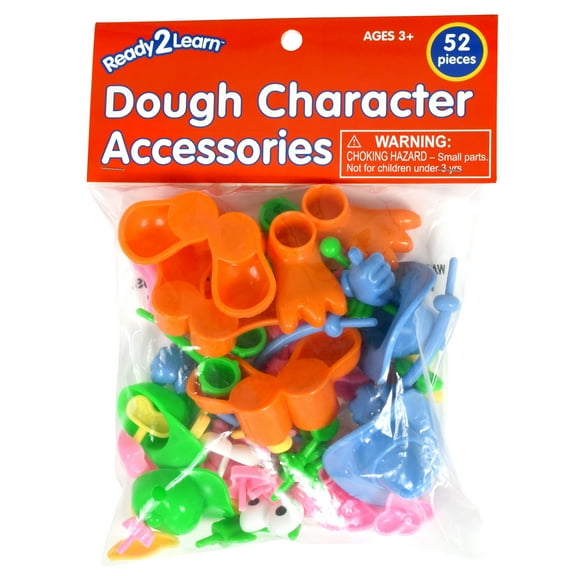 READY 2 LEARN Dough Character Accessories, Set of 52