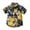 Navy, variant on Miqool Toddler Baby Boys Girls Hawaiian Shirts Short Sleeve Button Down Shirt Summer Beach Vacation Tops for Infant Kids Aged 12M-9T
