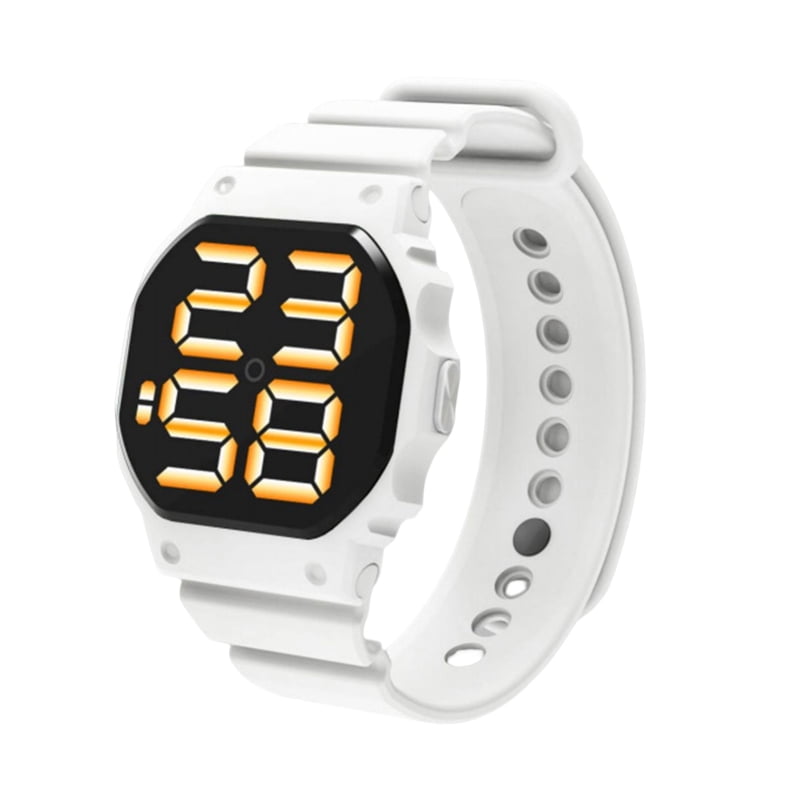 Reloj Digital De Sobremesa Blanco Pvc Madera Mdf (15 X 7,5 X 7 Cm) (12  Unidades) con Ofertas en Carrefour